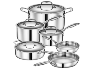 Stainless Steel Pots & Pans Set