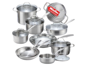 Ultra-Clad Pro Stainless Steel Cookware Set