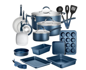 NutriChef 20-Piece Nonstick Kitchen PTFE